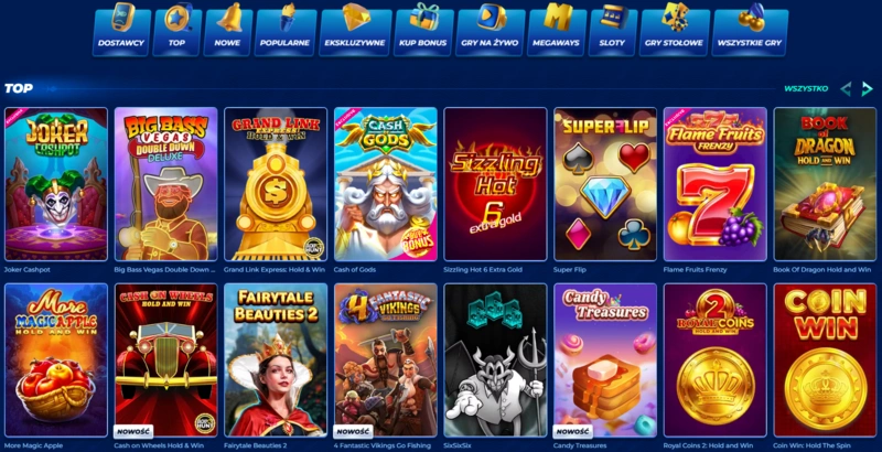 BassBet Casino Gry